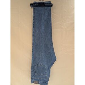 Kirkland‎ Mens 38x32 Blue Denim Jeans Cotton Casual Everyday Relaxed Fit STAIN